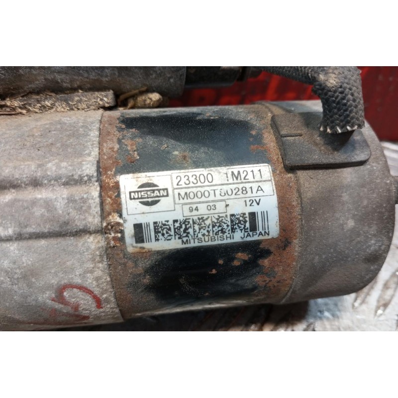 Μίζα Nissan Almera N15 Κωδ.Κινητηρα GA14 1995-2000 8 Δοντια 233001M211