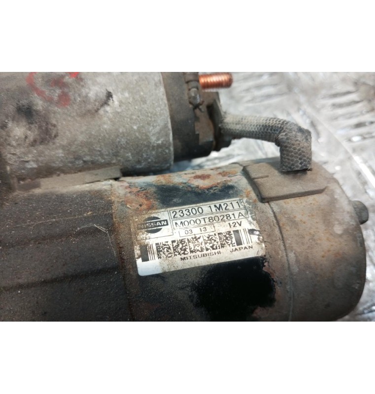 Μίζα Nissan Almera N15 Κωδ.Κινητηρα GA14 1995-2000 8 Δοντια 233001M211