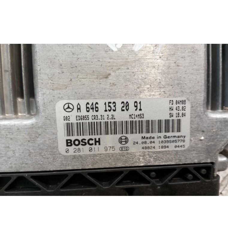 Εγκέφαλος Κινητηρα Mercedes-Benz Vito W639 2004-2010 A6461532091