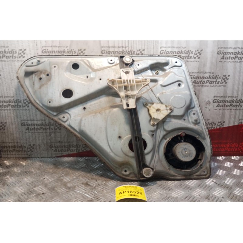 Γρύλλος - Μηχανισμός Παραθύρου Με Μοτερ Πισω Δεξια Volkswagen Passat 1997-2000 18 pins 3B5839756