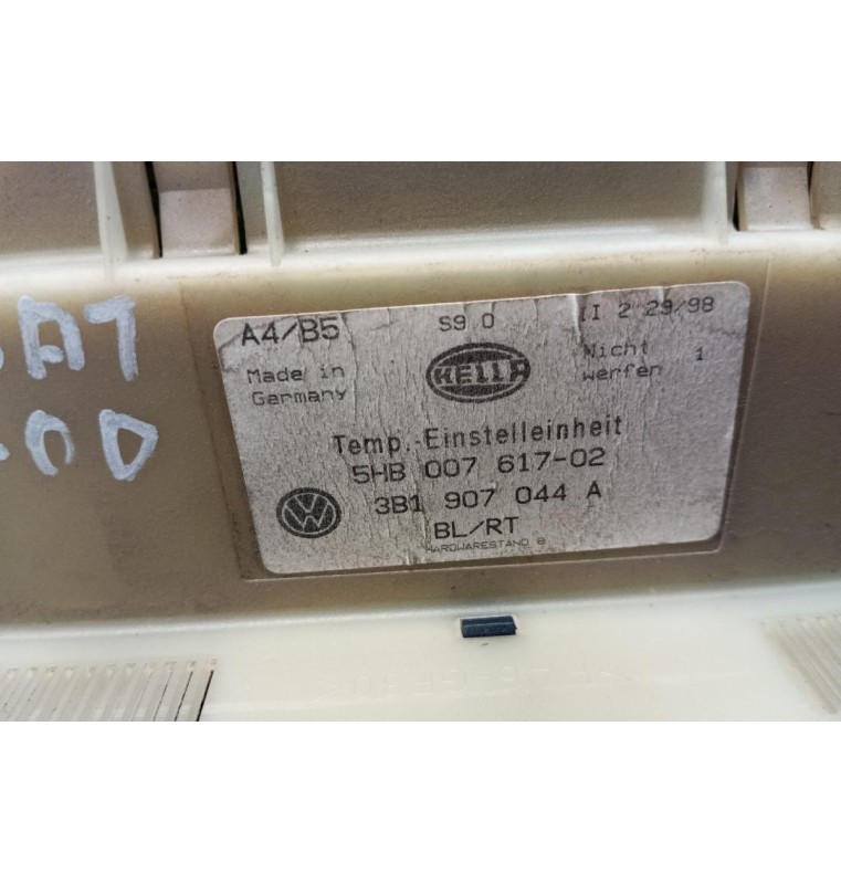 Χειριστήριο Κλιματισμού Volkswagen Passat 1997-2000 3B1907044A 5HB007617-02