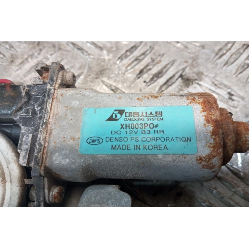 Γρύλλος - Μηχανισμός Παραθύρου Με Μοτερ Πισω Δεξια Kia Rio 1999-2001 XH003P0 2 pins