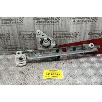 Γρύλλος - Μηχανισμός Παραθύρου Με Μοτερ Πισω Δεξια Renault Megane 2002-2005 6 pins