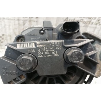 Δυναμό Iveco Daily Κωδ.Κινητηρα 1ΑΕ0481Β 2000-2007 0124525020 504009978