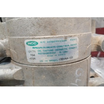 Κομπρεσέρ Aircondition - A/C Κλιματισμός Hyundai Accent G4EA 2000-2004 CBXAA-03 HS-15 F500