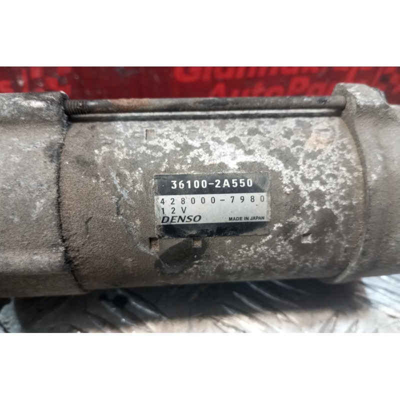 Μίζα Kia Sportage Κωδ.Κινητηρα D4FD 2011-2014 13 Δοντια 428000-7980 36100-2A550