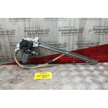 Γρύλλος - Μηχανισμός Παραθύρου Με Μοτερ Πισω Δεξια Renault Laguna II 2000-2005 2 pins 400670T1