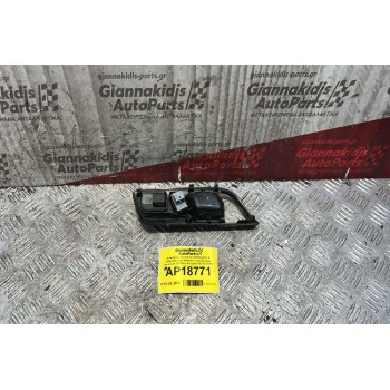 Διακόπτες κεντρικόυ κλειδώματος & καθρεπτών με πλαίσιο 3 Door Εμπρός Αριστερά VW Polo 4+6 pins 6Q1837247G 2002-2005