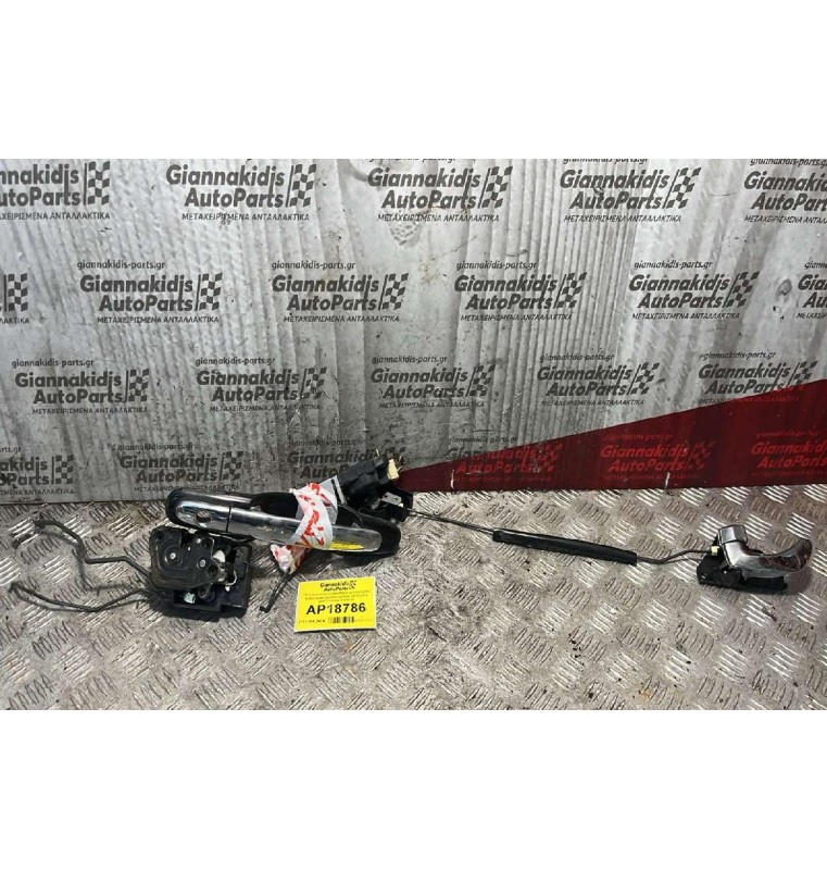 Ηλεκτρομαγνητική κλειδαριά με εσωτερικό & εξωτερικό χερούλι εμπρός αριστερά 4 pins Hyundai XG 99-05