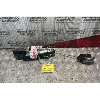 Ηλεκτρομαγνητική κλειδαριά με εσωτερικό & εξωτερικό χερούλι εμπρός δεξιά 4 pins Hyundai XG 99-05