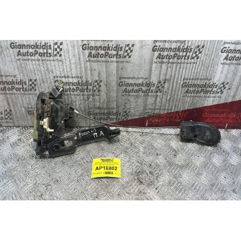 Ηλεκτρομαγνητική Κλειδαριά & Εσωτερικό χερούλι πόρτας πίσω αριστερά Ford Focus 2002-2004 2S4AA26413BB