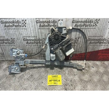 Γρύλλος - Μηχανισμός Παραθύρου Με Μοτέρ Πίσω Αριστερά Skoda Octavia 1997-2004 101315ΧΧΧ