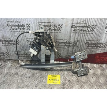 Γρύλλος - Μηχανισμός Παραθύρου Με Μοτέρ Πίσω Αριστερά Skoda Octavia 1997-2004 101315ΧΧΧ