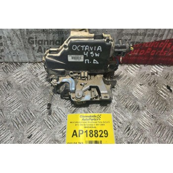 Ηλεκτρομαγνητική Κλειδαριά Πίσω Δεξιά 6 pins Skoda Octavia 4 1997-2004 3B4839016AL