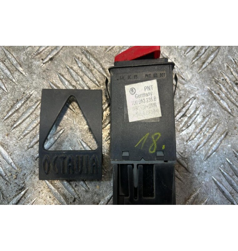 Διακόπτης Αλάρμ Skoda Octavia 4 1997-2004 1U0953235B