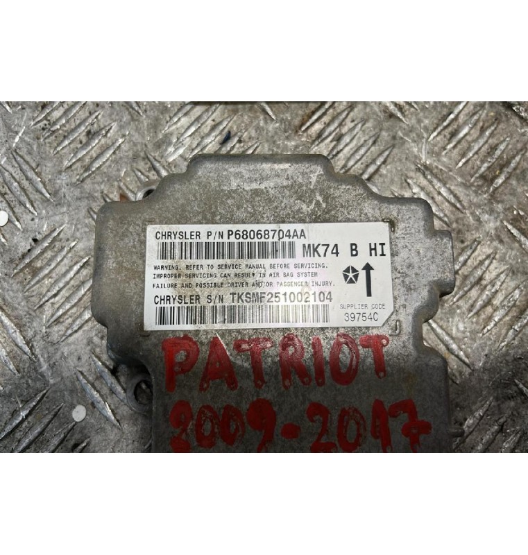 Εγκέφαλος Αερόσακων Jeep Patriot 2009-2017 P68068704AA