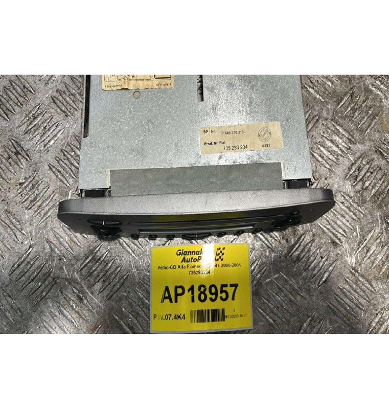 Ράδιο-CD Alfa Romeo Alfa 147 2000-2004 735293234