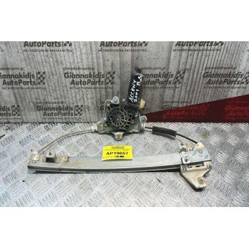 Γρύλλος - Μηχανισμός με μοτέρ Παραθύρου Πίσω Δεξιά 2pins Hyundai Accent 1998-2002