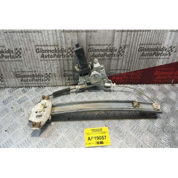 Γρύλλος - Μηχανισμός με μοτέρ Παραθύρου Πίσω Δεξιά 2pins Hyundai Accent 1998-2002