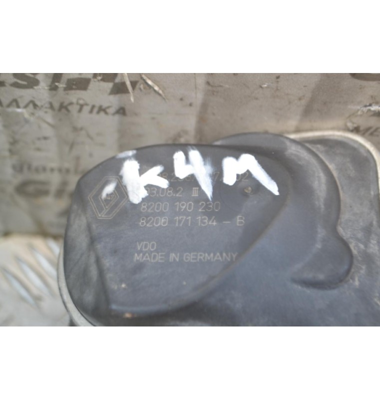 Πεταλούδα Γκαζιού Renault Megane Αρ.Κινητήρα Κ4Μ 1999-2003 8200190230