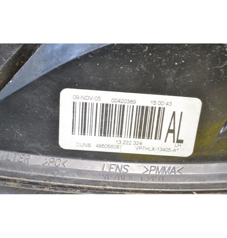 Φανάρι Πίσω Αριστερά Opel Astra Η 2004-2010 495056087