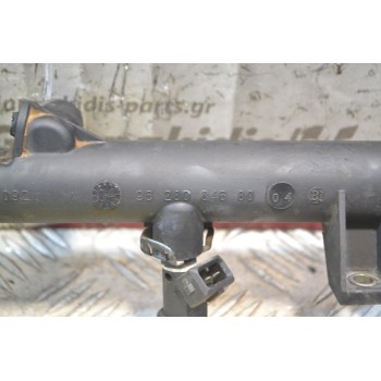 Μπεκιέρα-Φλογέρα Peugeot 406 Αρ.Κινητήρα RFN 2000-2004 9628084680 Kωδ. Μπέκ 01F003A