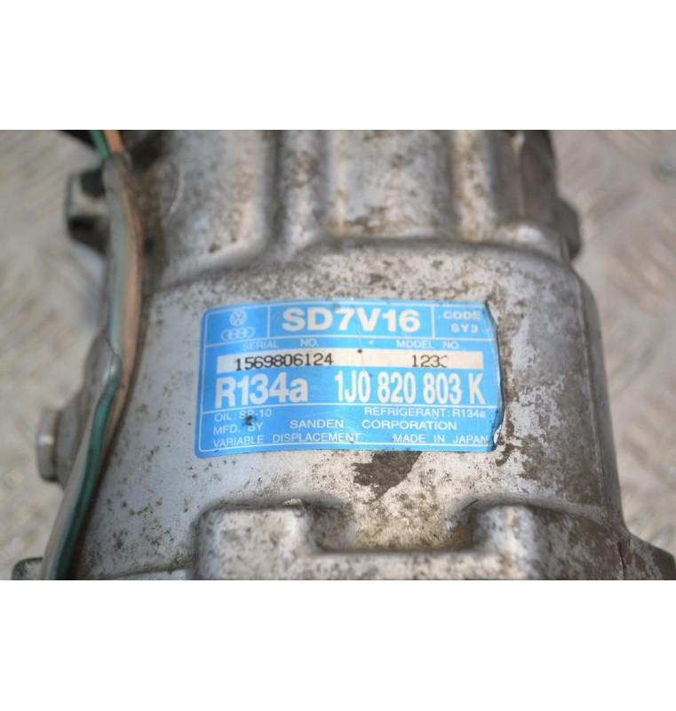 Κομπρεσέρ Aircondition - A/C Volkswagen Polo Αρ.Κινητήρα AUD 1995-2001 1J0820803