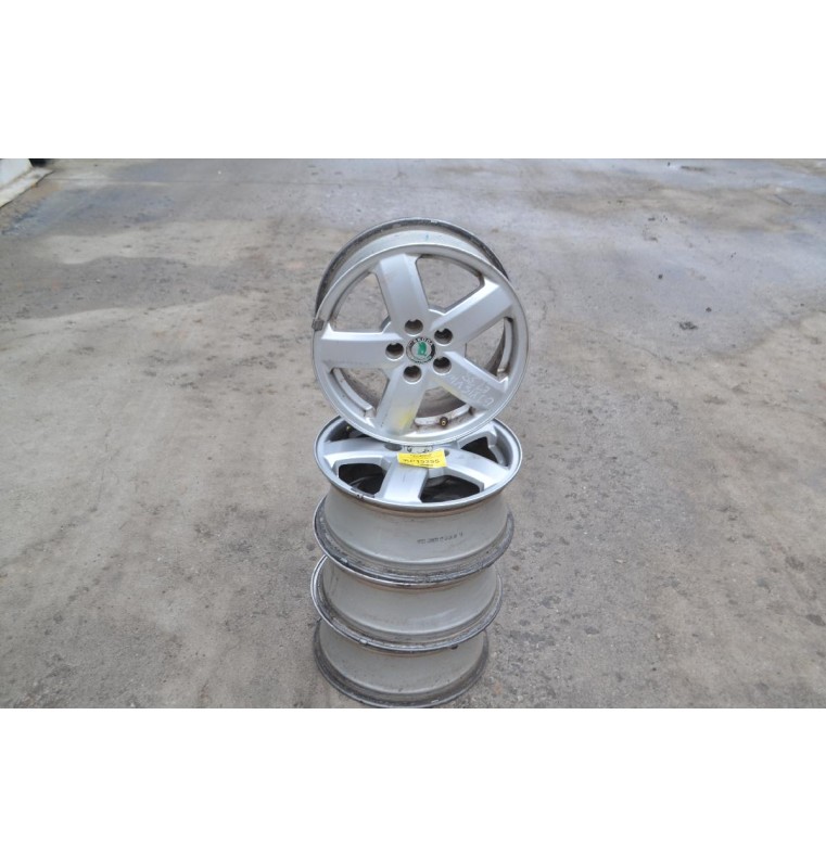 Ζάντες Skoda Octavia 4 1997-2004 Kαρέ 5X100 6JX15 ET-38 4 ΤΕΜΑΧΙΑ