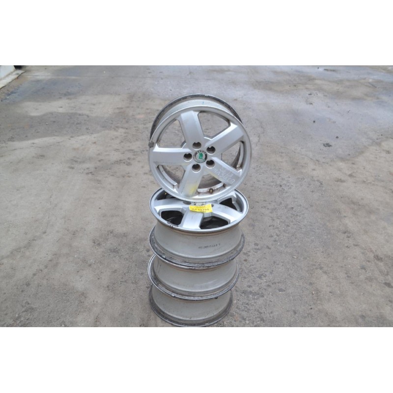 Ζάντες Skoda Octavia 4 1997-2004 Kαρέ 5X100 6JX15 ET-38 4 ΤΕΜΑΧΙΑ