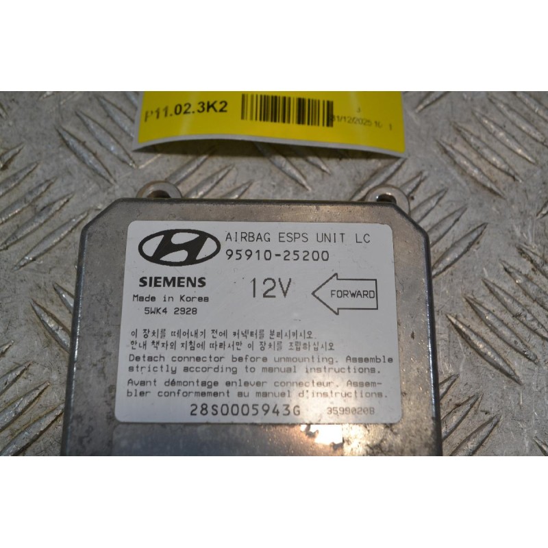 Εγκέφαλος Αερόσακων Hyundai Accent 1999-2001 95910-25200