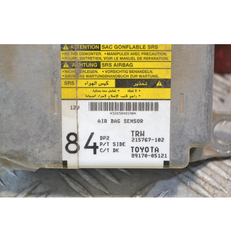 Εγκέφαλος Αερόσακων Toyota Avensis Τ25 2003-2008 89170-05121