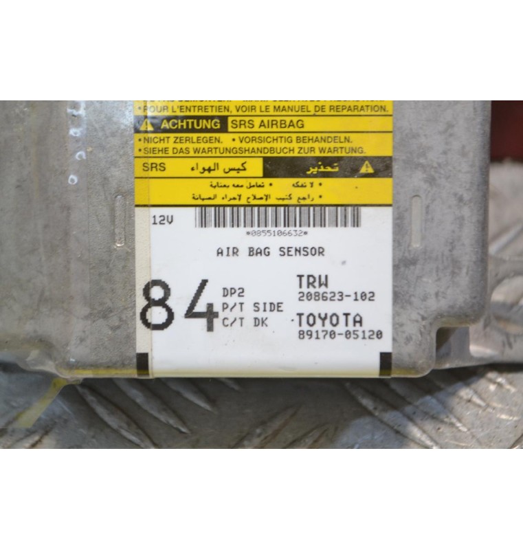 Εγκέφαλος Αερόσακων Toyota Avensis Τ25 2003-2008 89170-05120