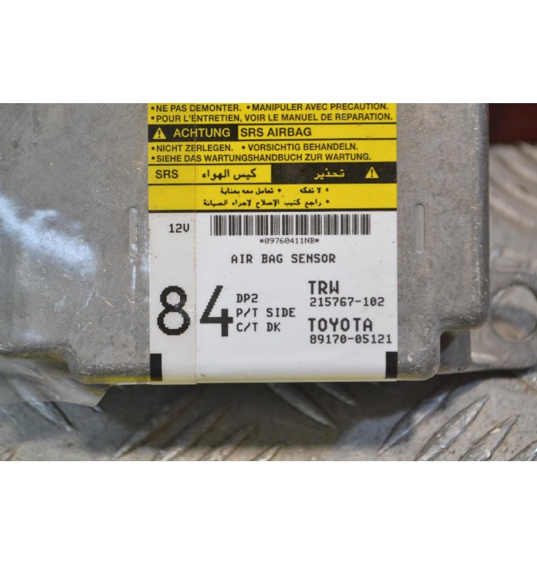 Εγκέφαλος Αερόσακων Toyota Avensis Τ25 2003-2008 89170-05121