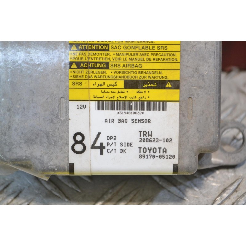 Εγκέφαλος Αερόσακων Toyota Avensis Τ25 2003-2008 89170-05120