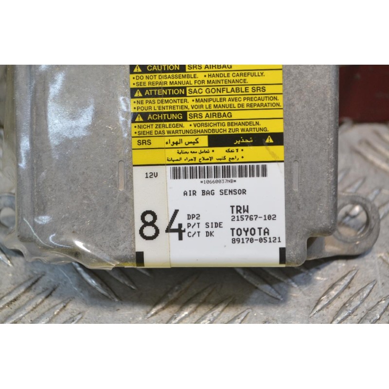 Εγκέφαλος Αερόσακων Toyota Avensis Τ25 2003-2008 89170-05121