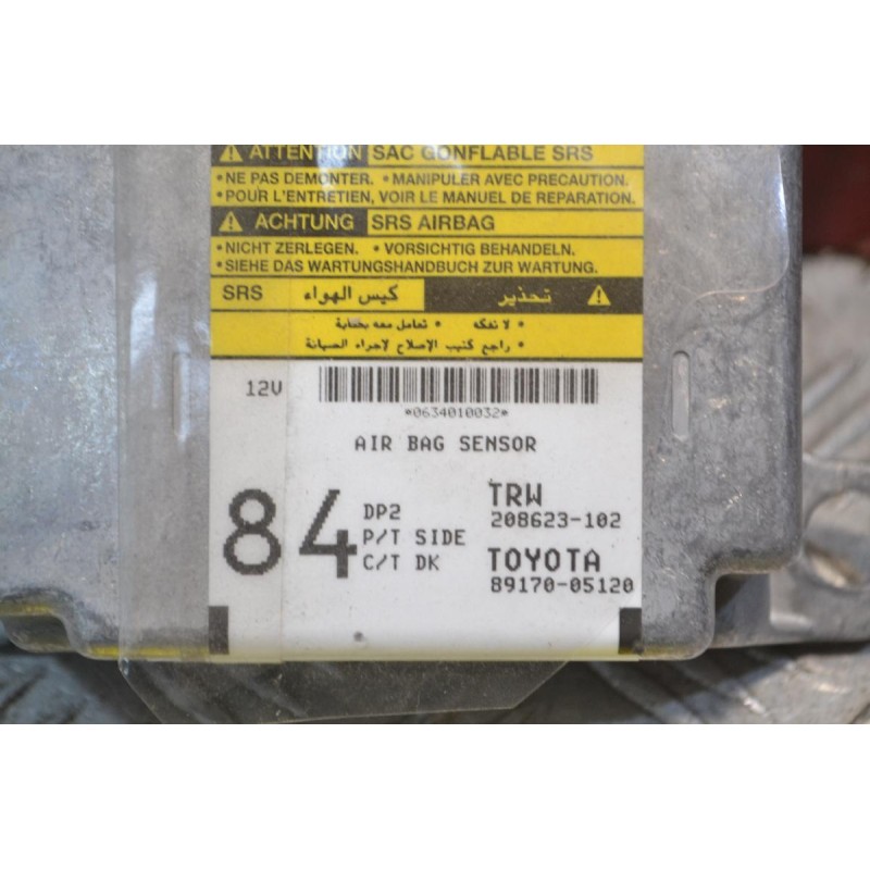 Εγκέφαλος Αερόσακων Toyota Avensis Τ25 2003-2008 89170-05120