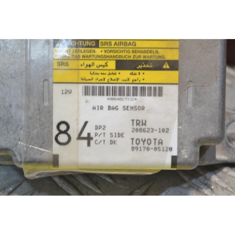 Εγκέφαλος Αερόσακων Toyota Avensis Τ25 2003-2008 89170-05120
