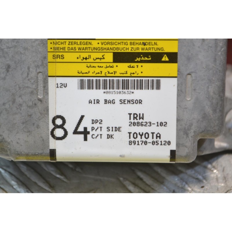 Εγκέφαλος Αερόσακων Toyota Avensis Τ25 2003-2008 89170-05120