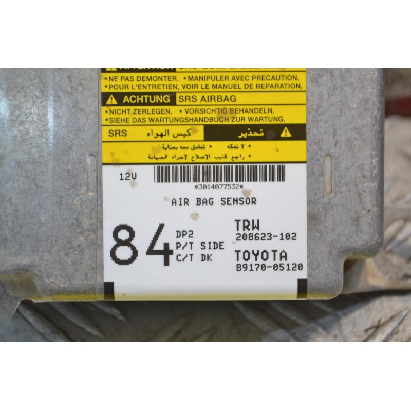 Εγκέφαλος Αερόσακων Toyota Avensis Τ25 2003-2008 89170-05121