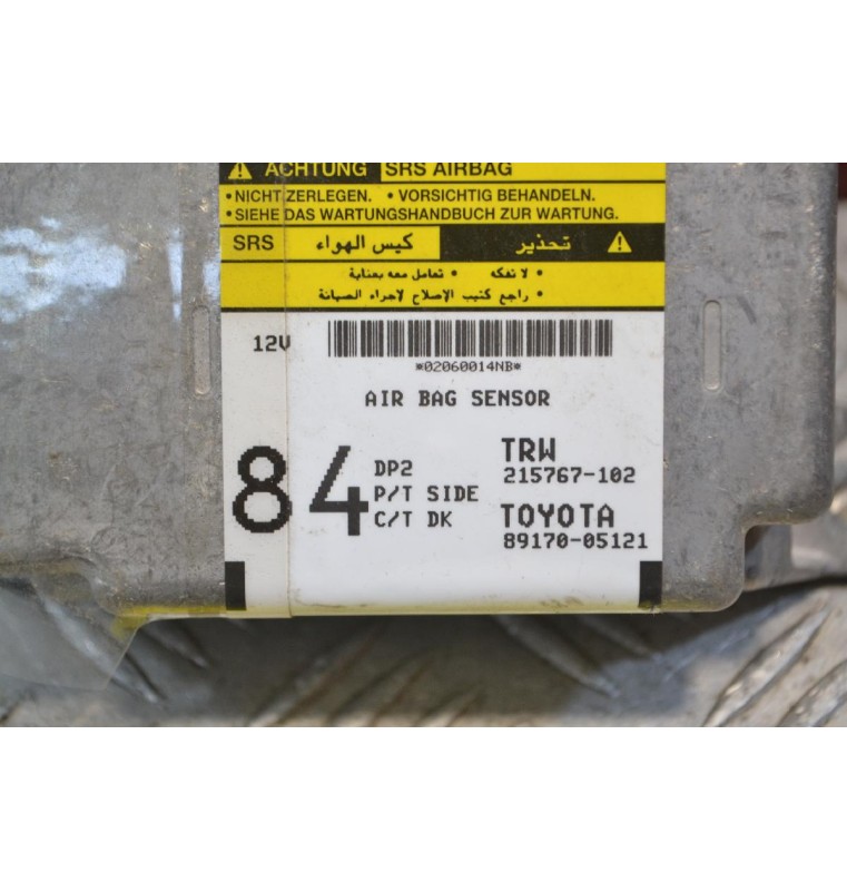 Εγκέφαλος Αερόσακων Toyota Avensis Τ25 2003-2008 89170-05121