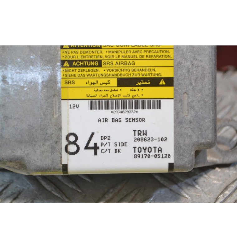 Εγκέφαλος Αερόσακων Toyota Avensis Τ25 2003-2008 89170-05120