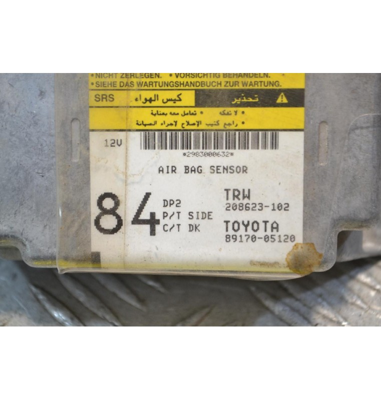 Εγκέφαλος Αερόσακων Toyota Avensis Τ25 2003-2008 89170-05120