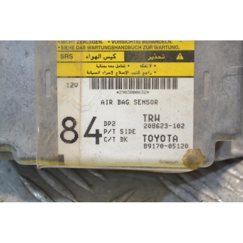 Εγκέφαλος Αερόσακων Toyota Avensis Τ25 2003-2008 89170-05120