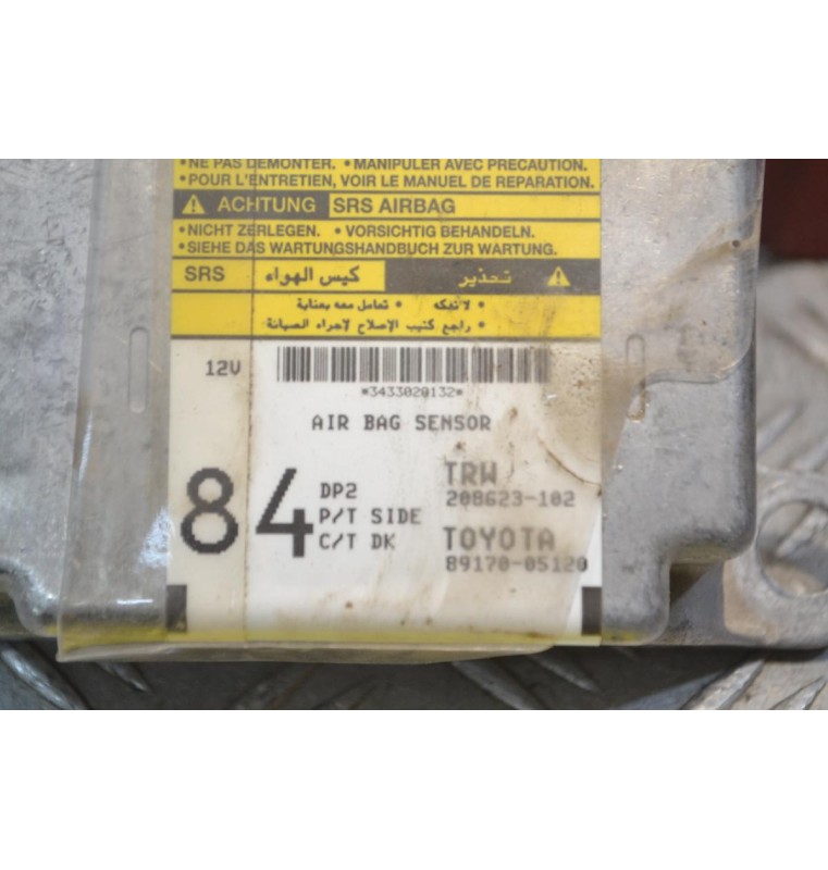 Εγκέφαλος Αερόσακων Toyota Avensis Τ25 2003-2008 89170-05120