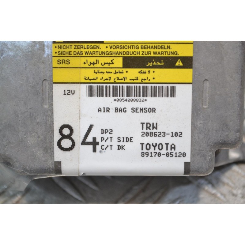 Εγκέφαλος Αερόσακων Toyota Avensis Τ25 2003-2008 89170-05120