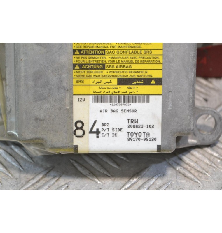 Εγκέφαλος Αερόσακων Toyota Avensis Τ25 2003-2008 89170-05120