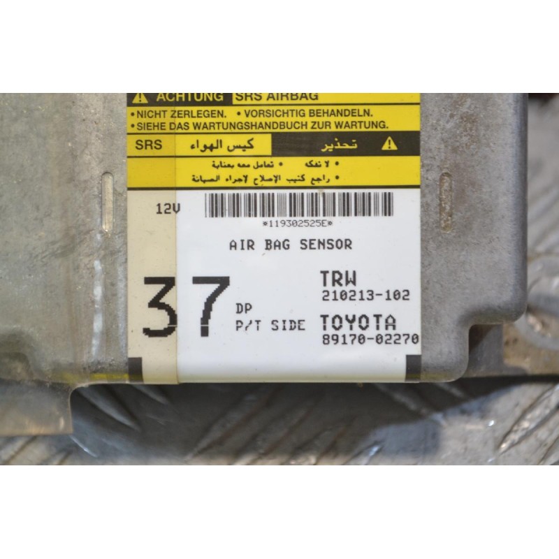 Εγκέφαλος Αερόσακων Toyota Corolla 2002-2004 89170-02270