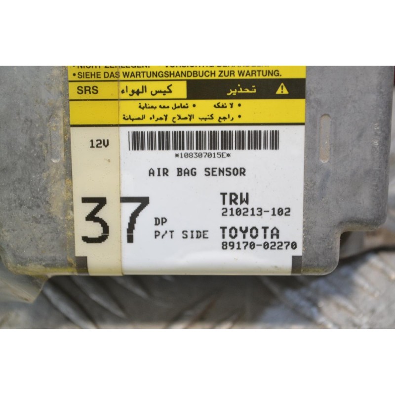 Εγκέφαλος Αερόσακων Toyota Corolla 2002-2004 89170-02270