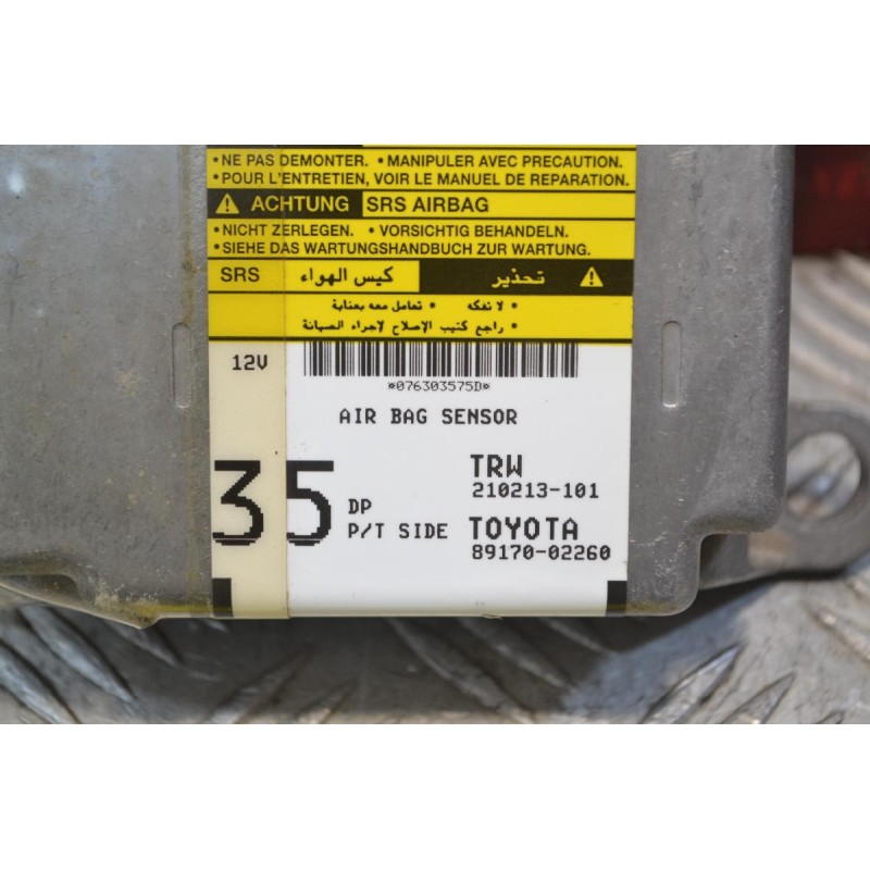 Εγκέφαλος Αερόσακων Toyota Corolla 2002-2004 89170-02260