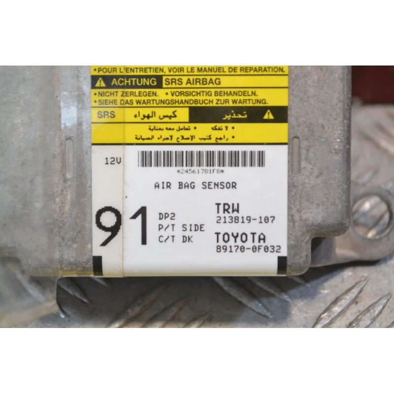 Εγκέφαλος Αερόσακων Toyota Corolla Verso 2004-2008 89170-0F032